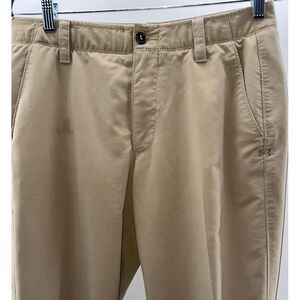 Under‎ Armour Mens Golf Pants Tan 32x32 Stretch Waistband